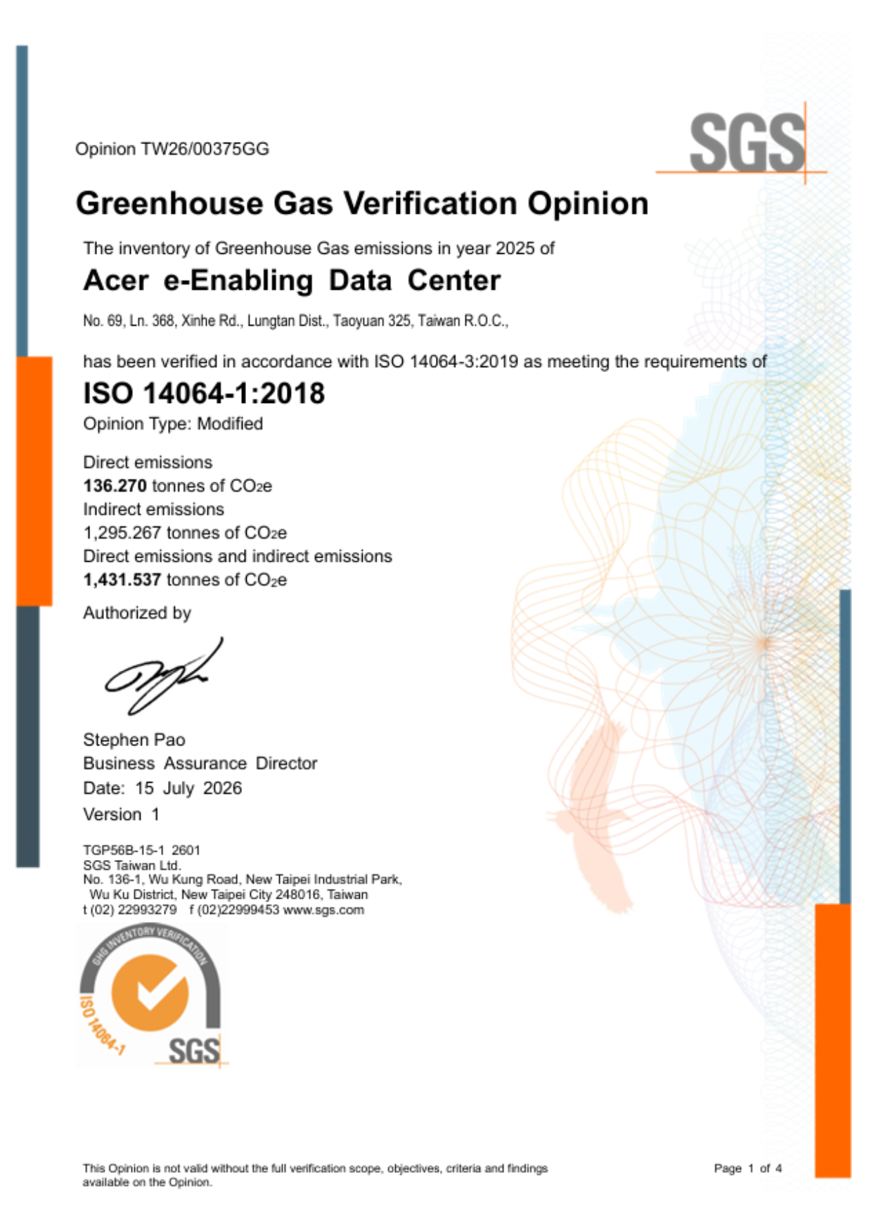 aceredc ISO14064 1 2024cn 1